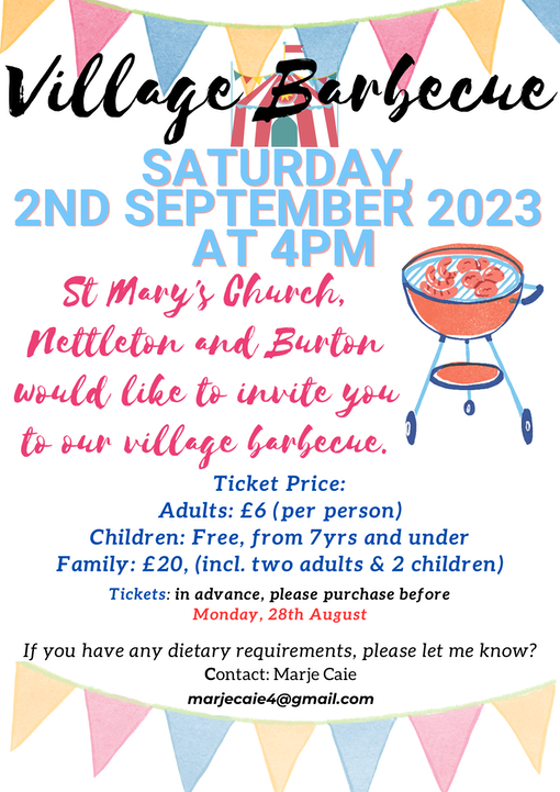 Village Barbecue Hosted by St Mary's Church - 2023 (2)